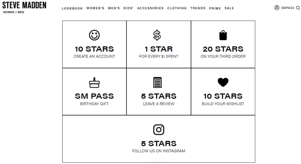 Loyalty Programs By Steve Madden